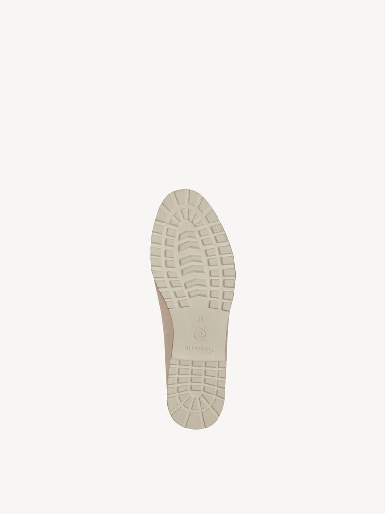 Tamaris Lederslipper - Beige