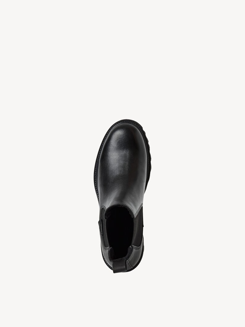 Tamaris Leder Chelsea Boot - Schwarz