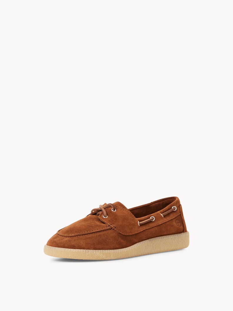 Tamaris Ledermoccassin - Braun