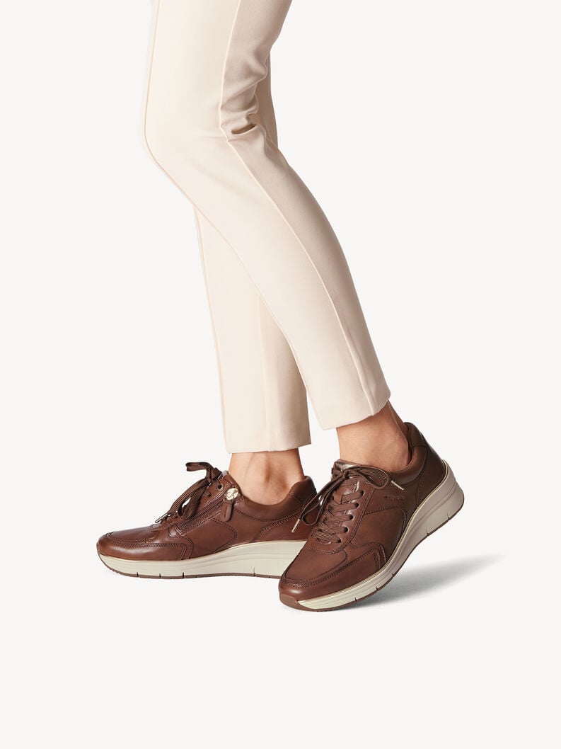 Tamaris Ledersneaker - Braun