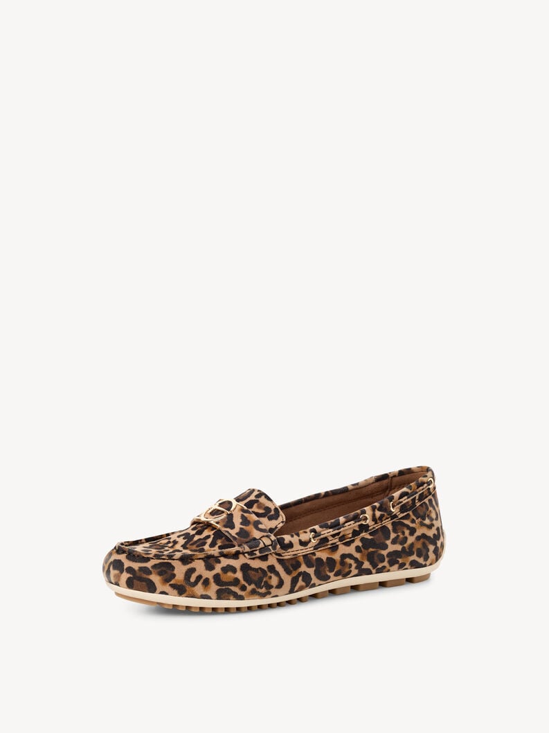 Tamaris Ledermoccassin - Braun