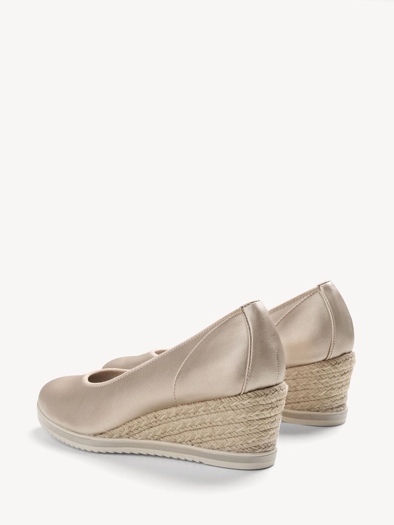 Tamaris Keilpumps - Gold