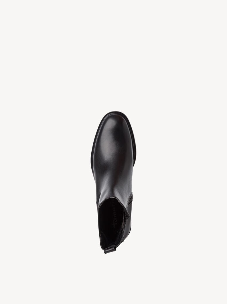 Tamaris Leder Chelsea Boot - Schwarz
