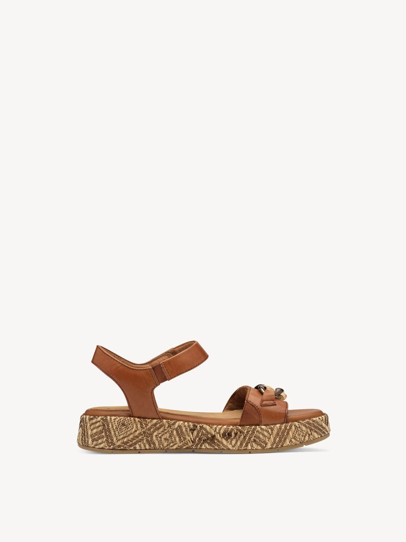 Tamaris Ledersandalette - Braun