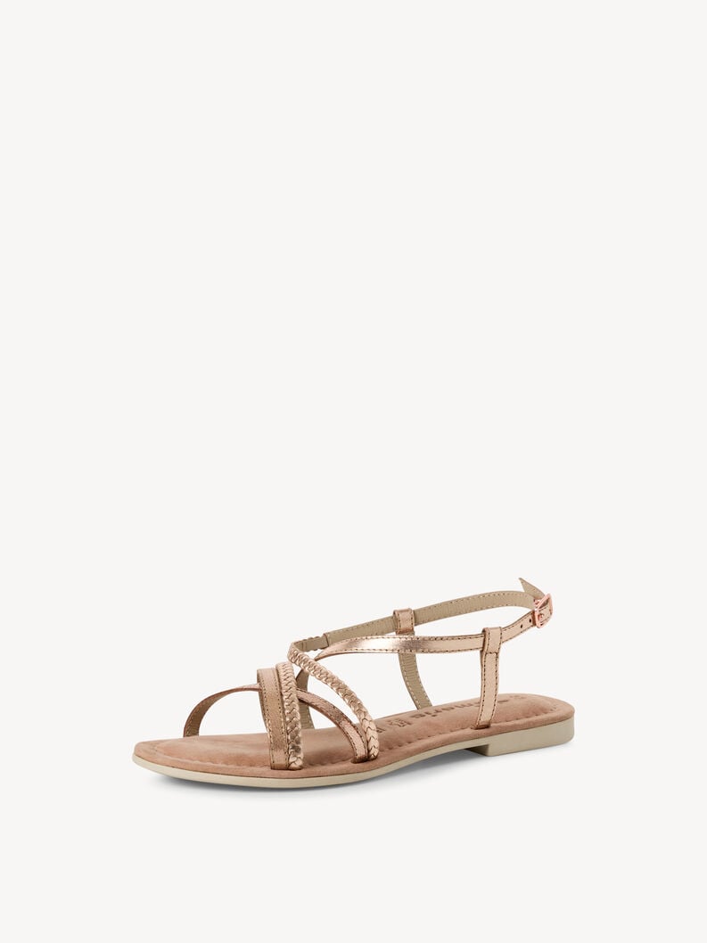 Tamaris Ledersandale - Metallic
