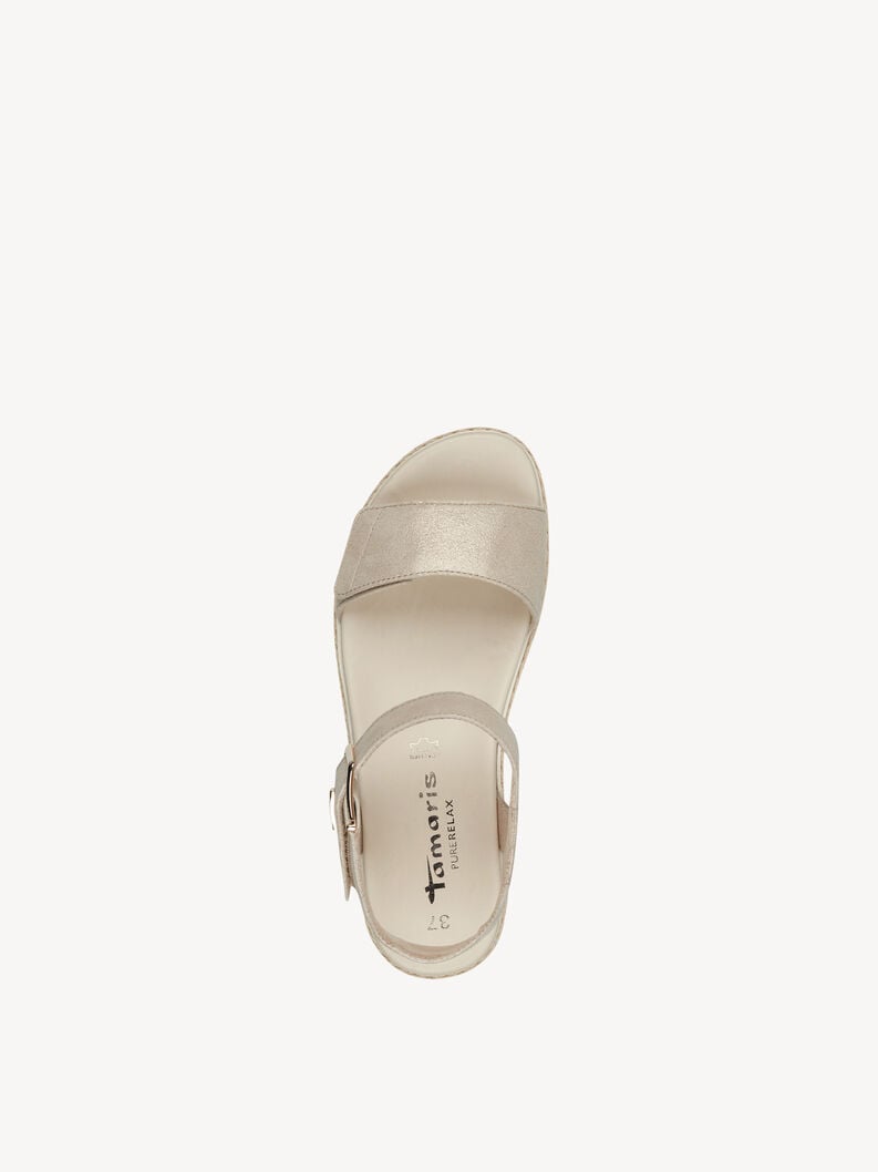 Tamaris Ledersandalette - Beige
