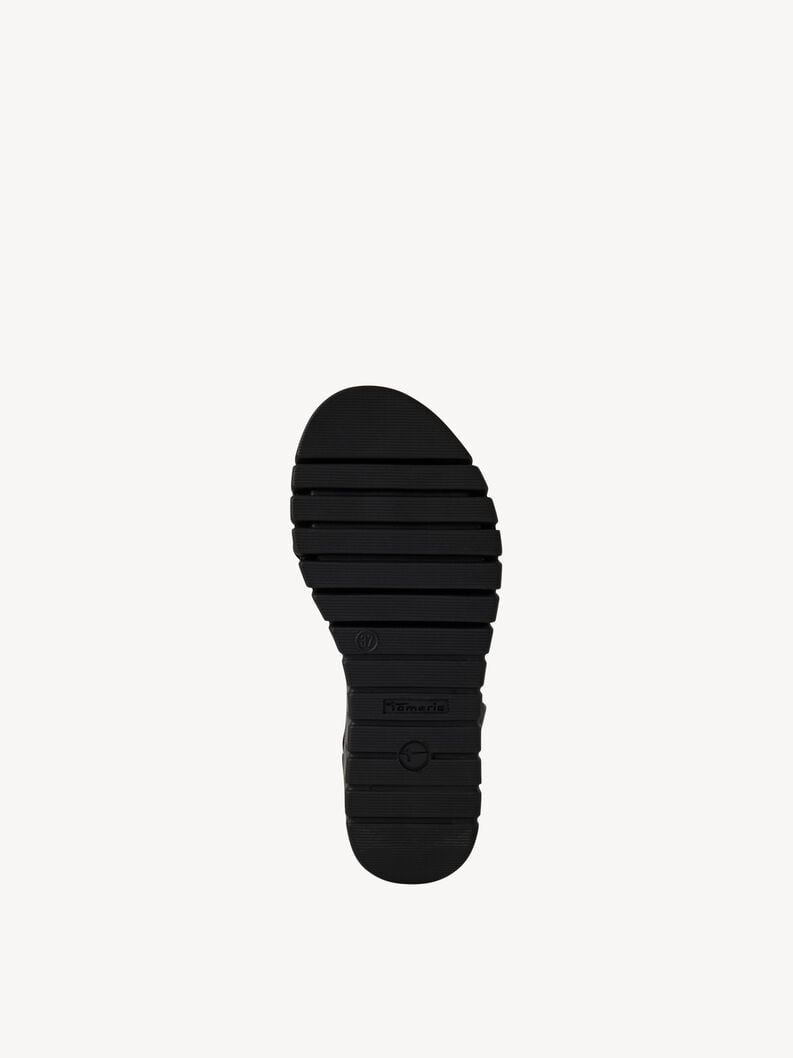Tamaris Ledersandalette - Schwarz