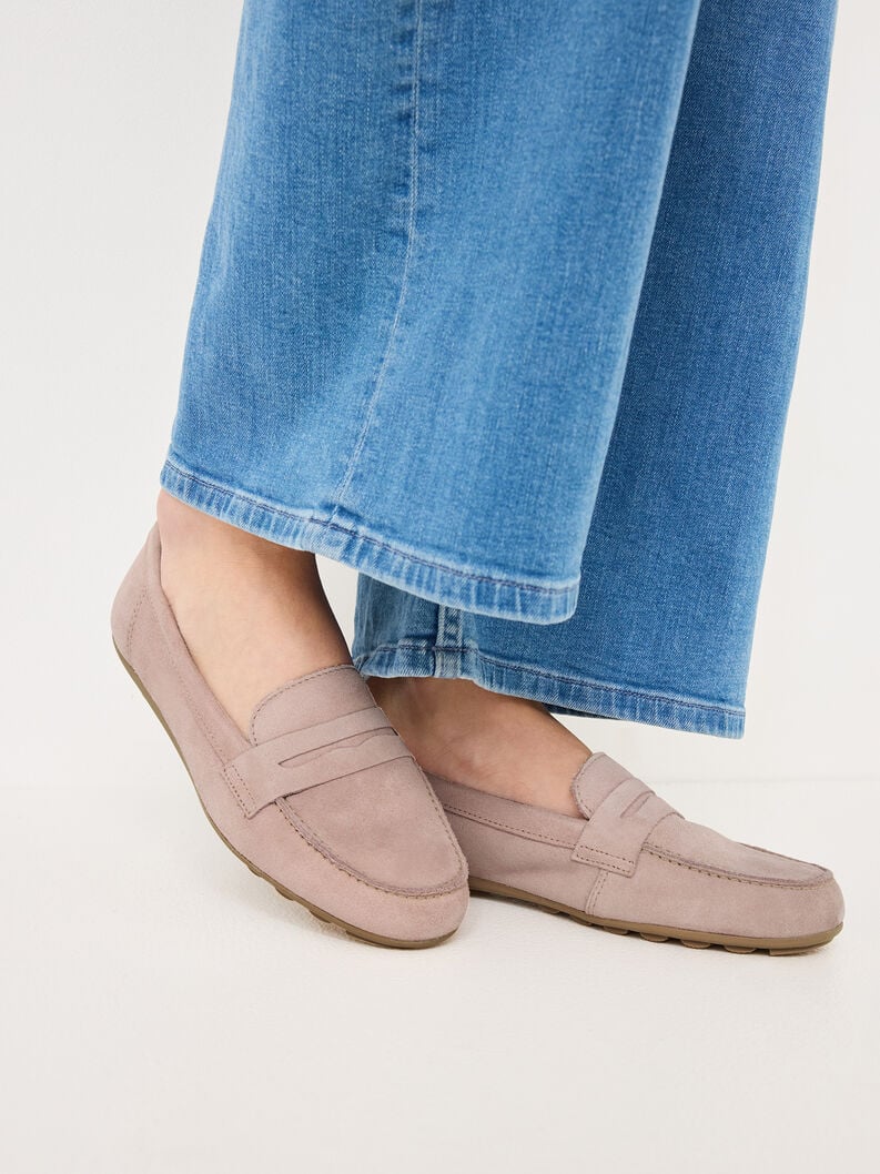 Tamaris Ledermoccassin - Rosa