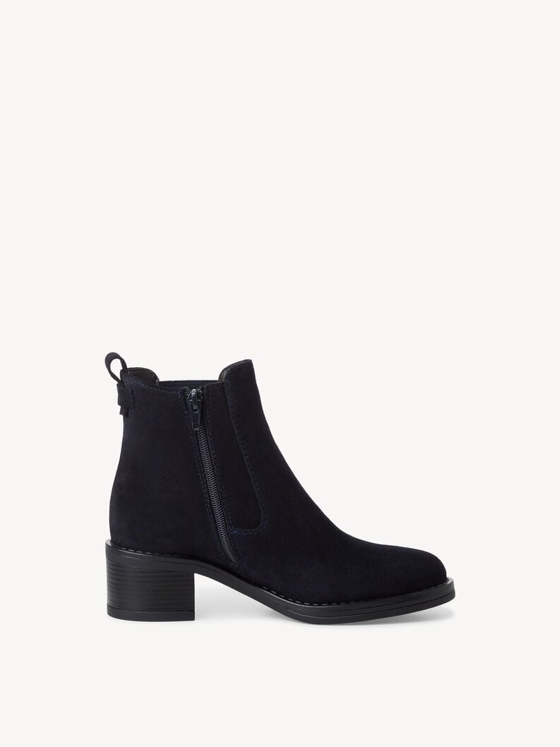 Tamaris Leder Chelsea Boot - Blau
