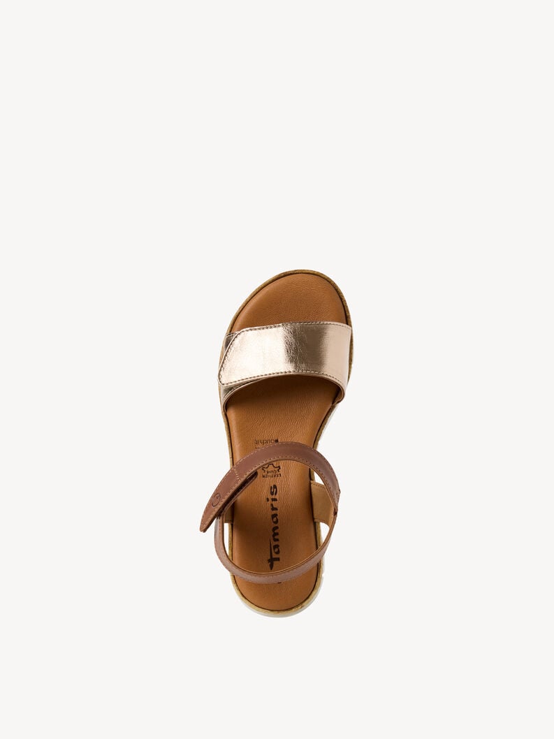 Tamaris Ledersandalette - Braun