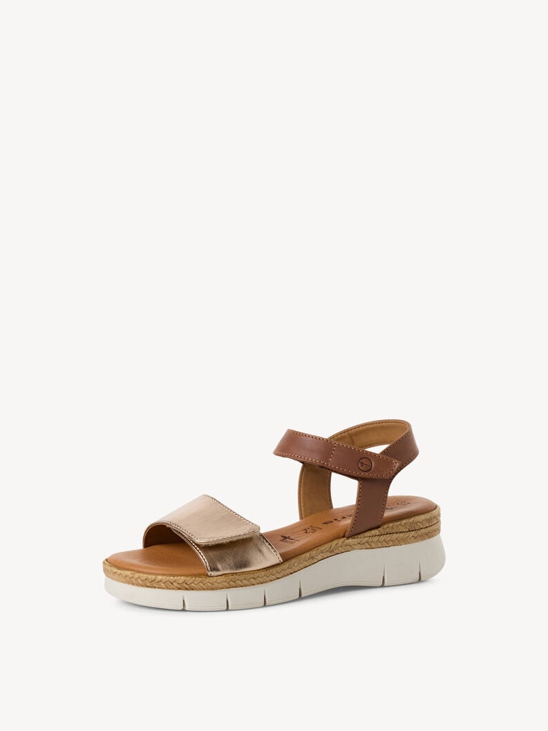 Tamaris Ledersandalette - Braun