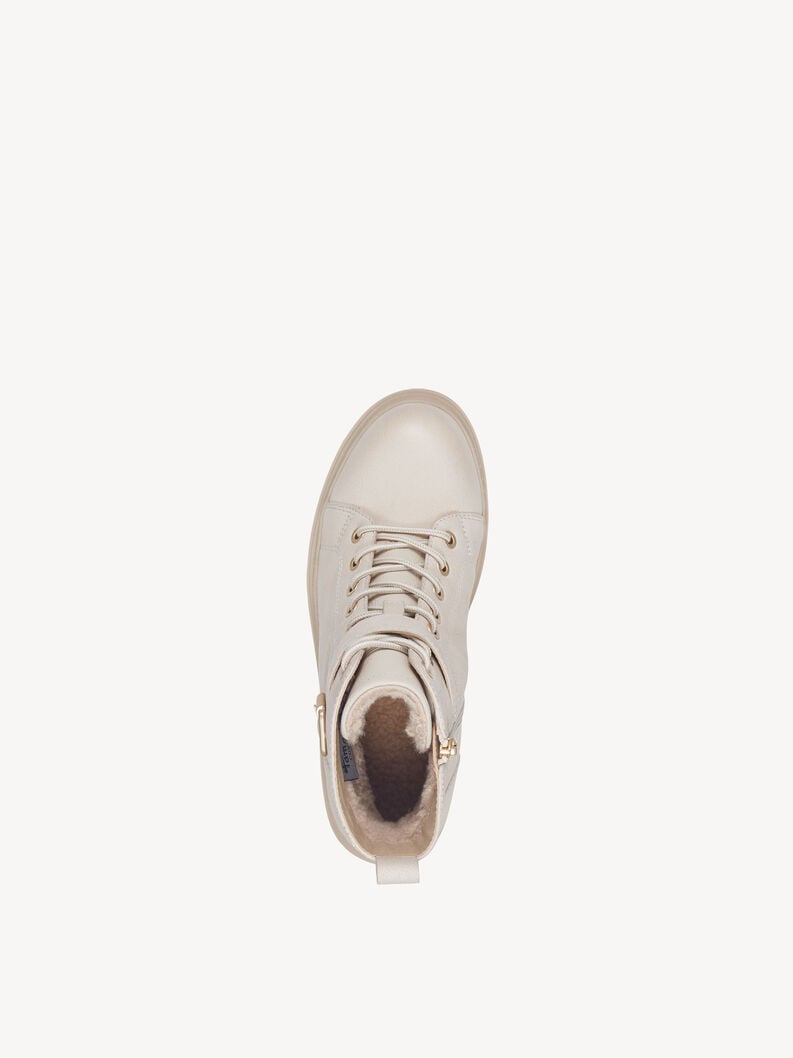 Tamaris Stiefelette - Beige Warmfutter