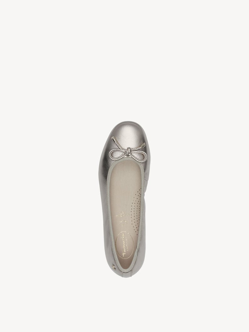 Tamaris Lederballerina - Gold