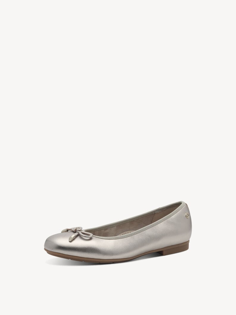 Tamaris Lederballerina - Gold