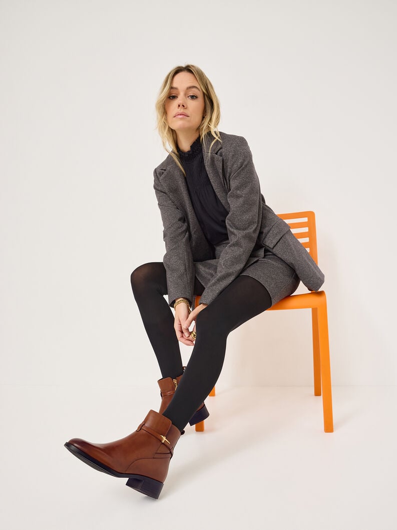 Tamaris Lederstiefelette - Braun