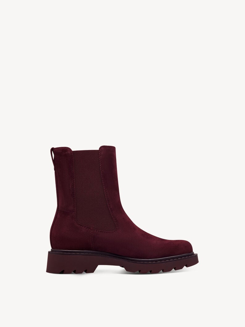 Tamaris Leder Chelsea Boot - Rot
