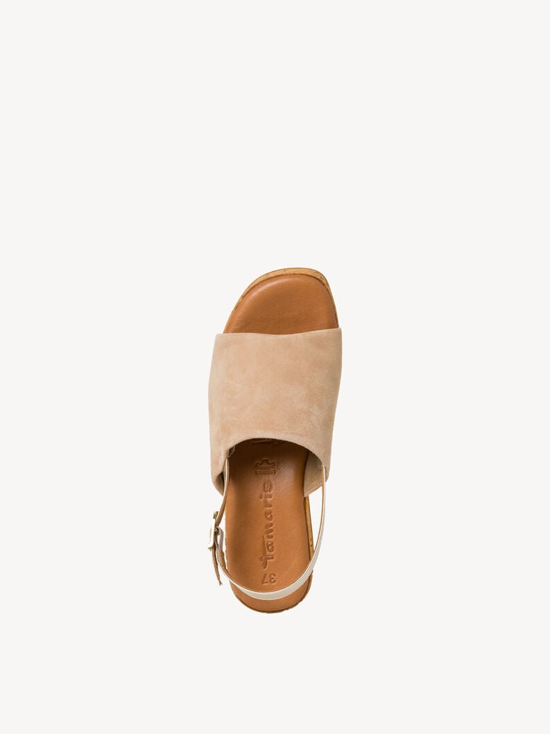 Tamaris Ledersandalette - Beige