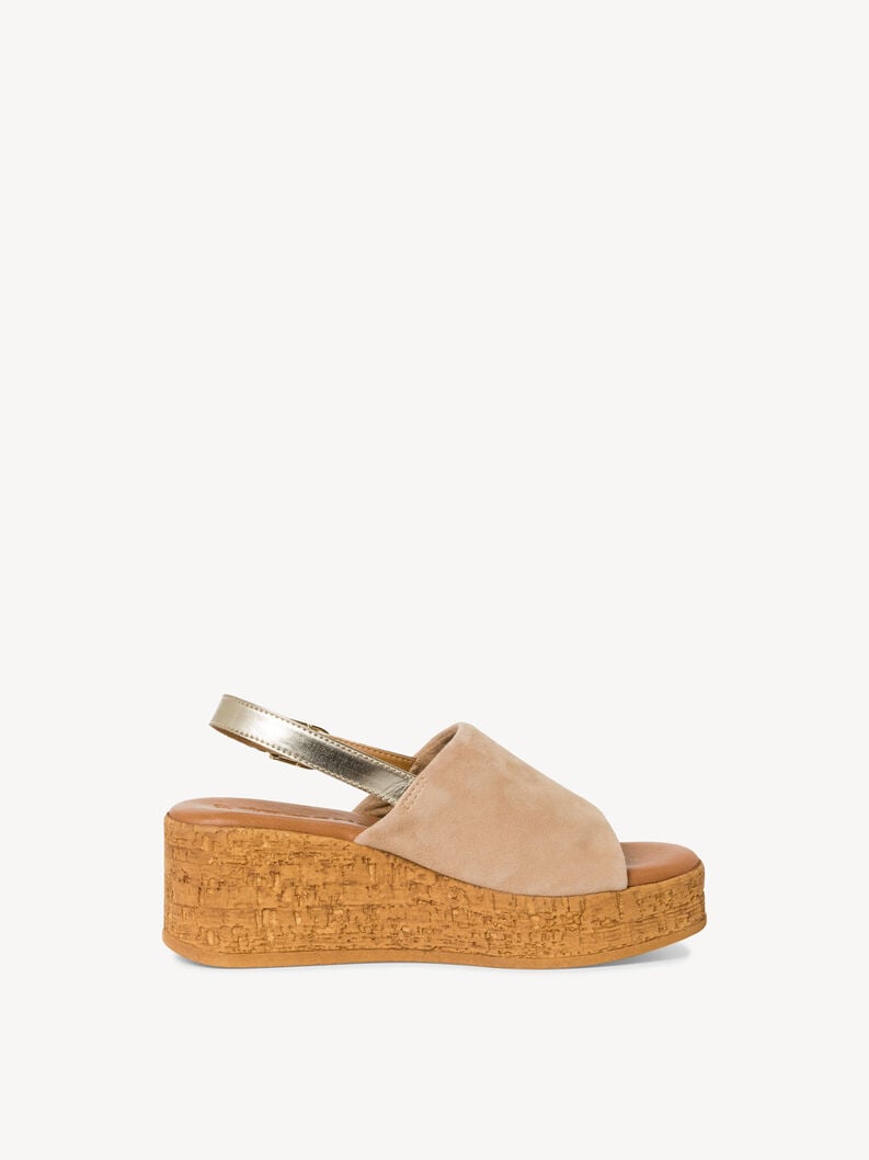 Tamaris Ledersandalette - Beige