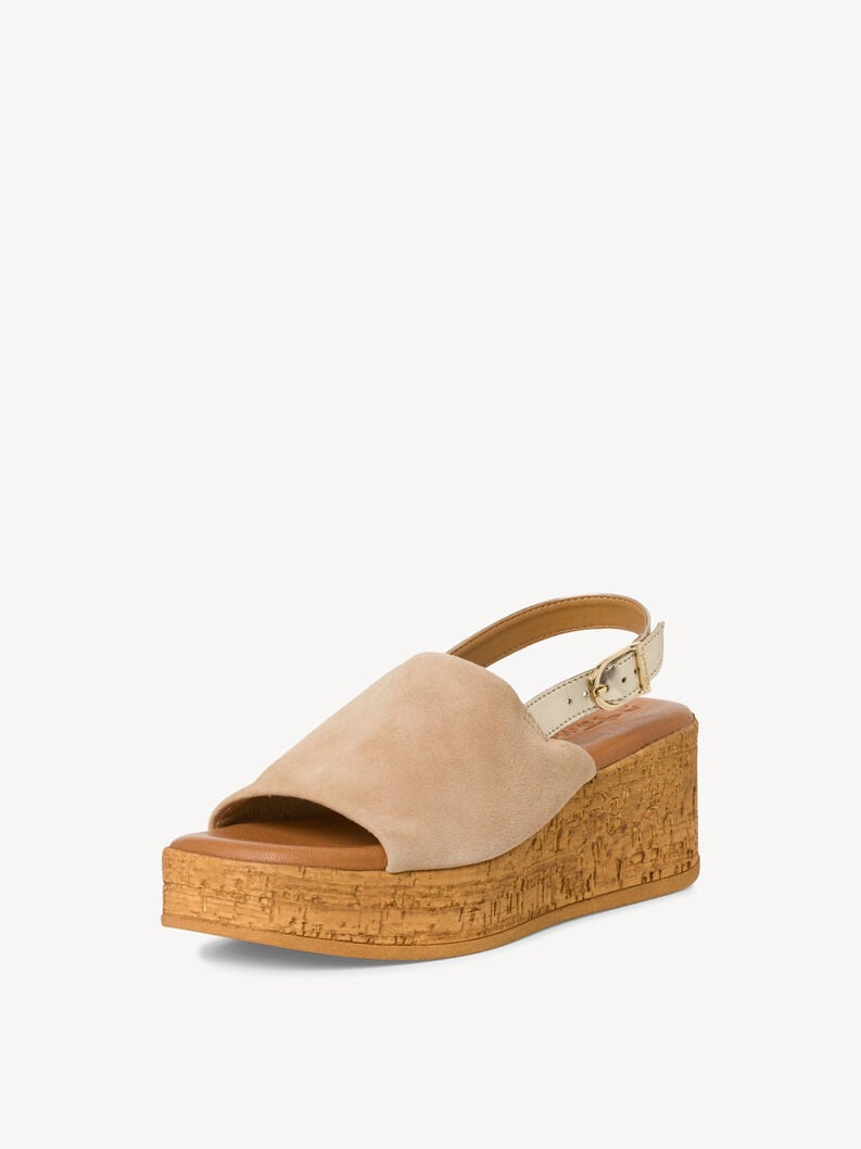 Tamaris Ledersandalette - Beige
