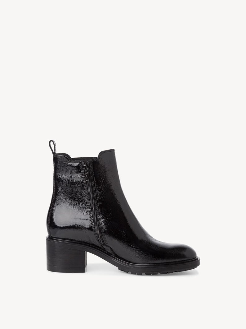 Tamaris Leder Chelsea Boot - Schwarz