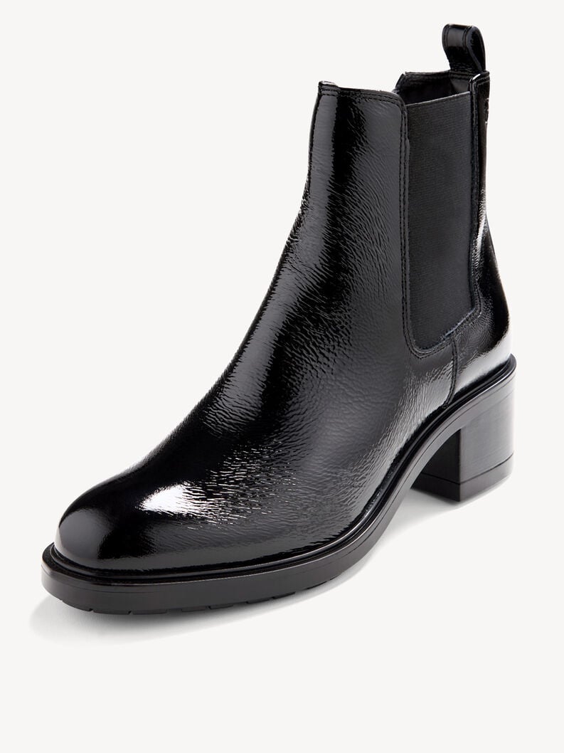 Tamaris Leder Chelsea Boot - Schwarz