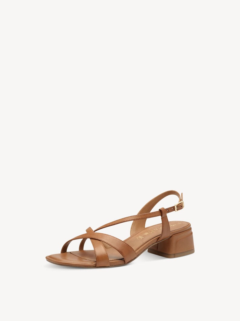Tamaris Ledersandalette - Braun