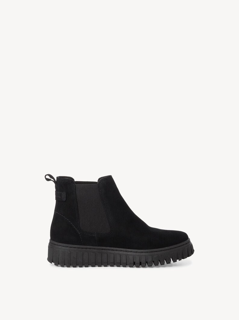 Tamaris Leder Chelsea Boot - Schwarz