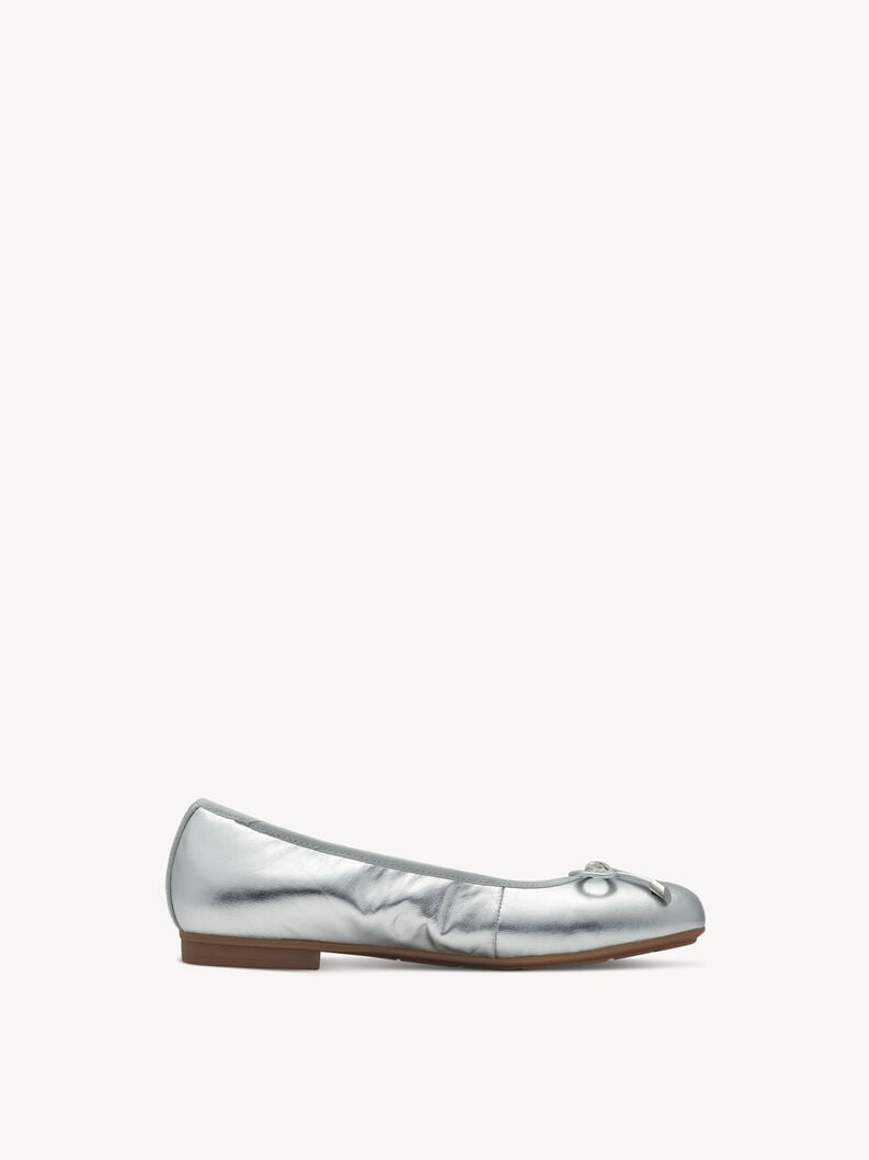 Tamaris Lederballerina - Metallic