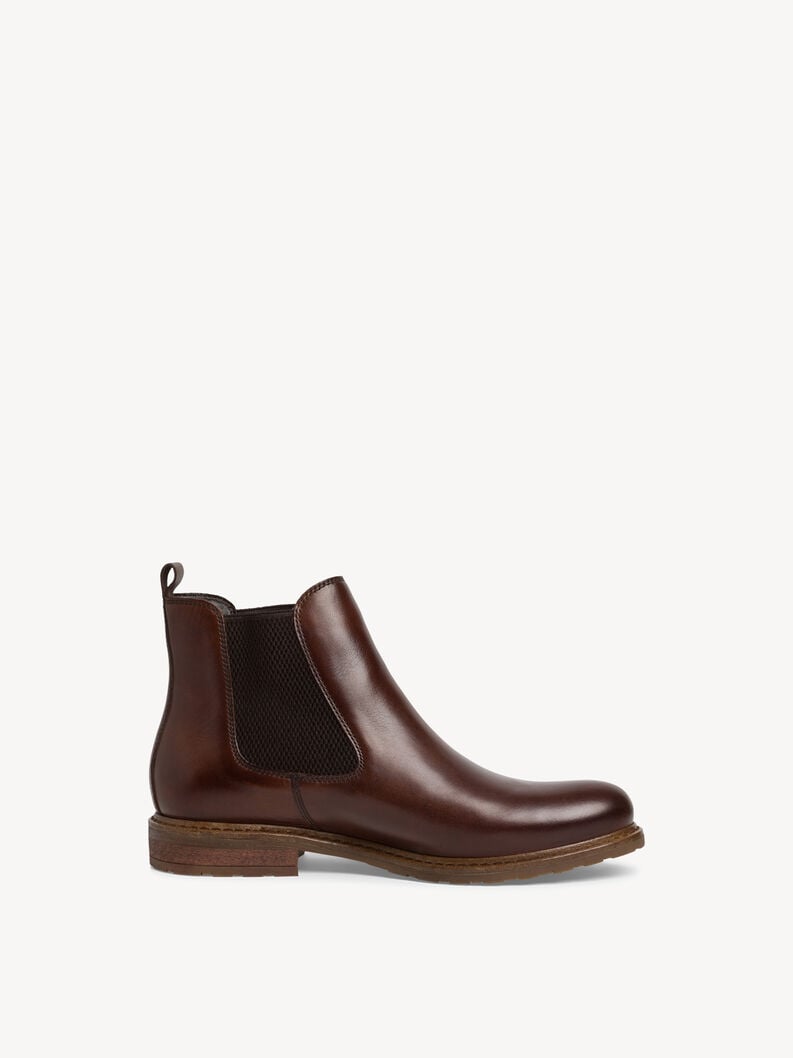Tamaris Leder Chelsea Boot - Braun