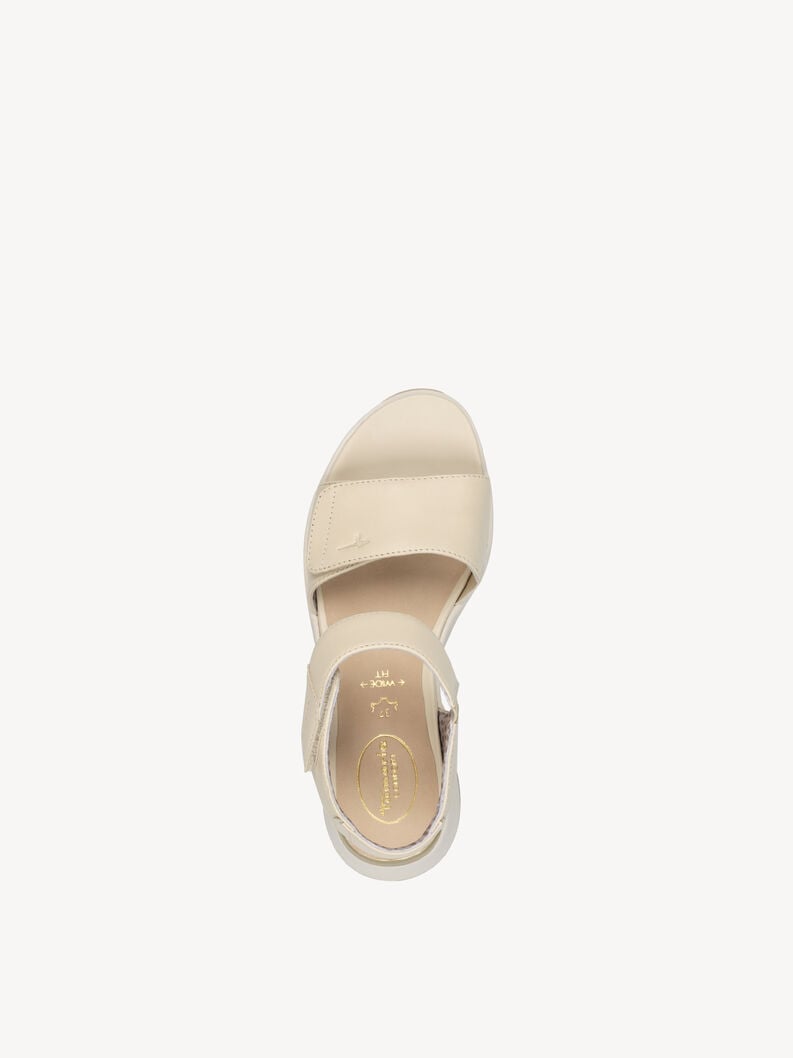 Tamaris Ledersandale - Beige
