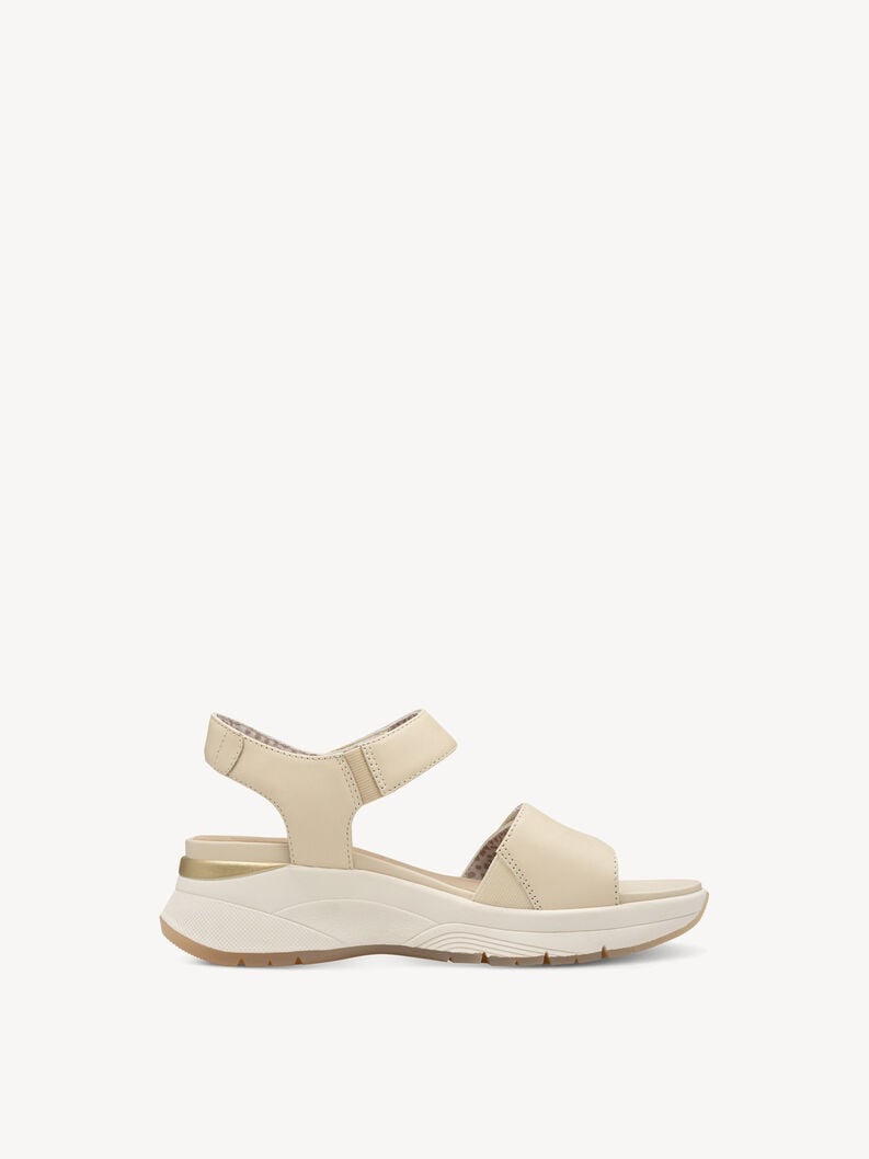 Tamaris Ledersandale - Beige