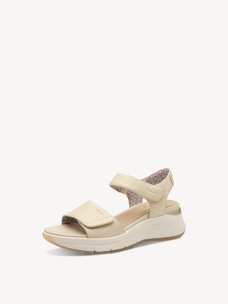 Tamaris Ledersandale - Beige