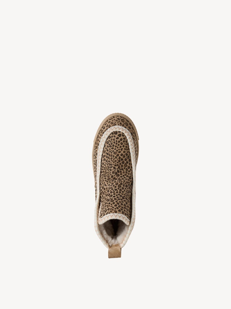 Tamaris Lederstiefelette - Braun Warmfutter
