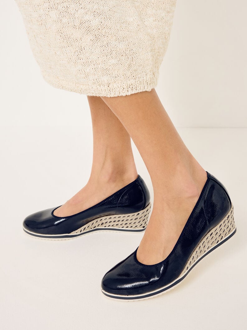 Tamaris Keilpumps - Blau