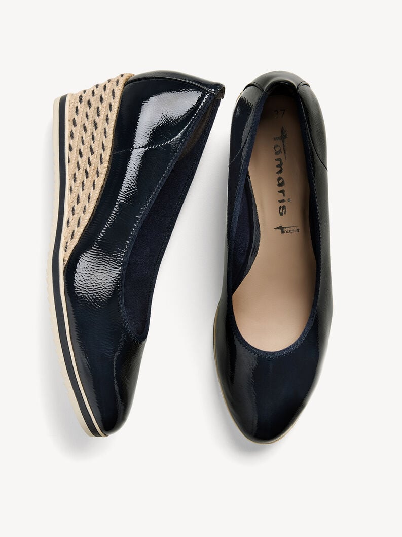 Tamaris Keilpumps - Blau