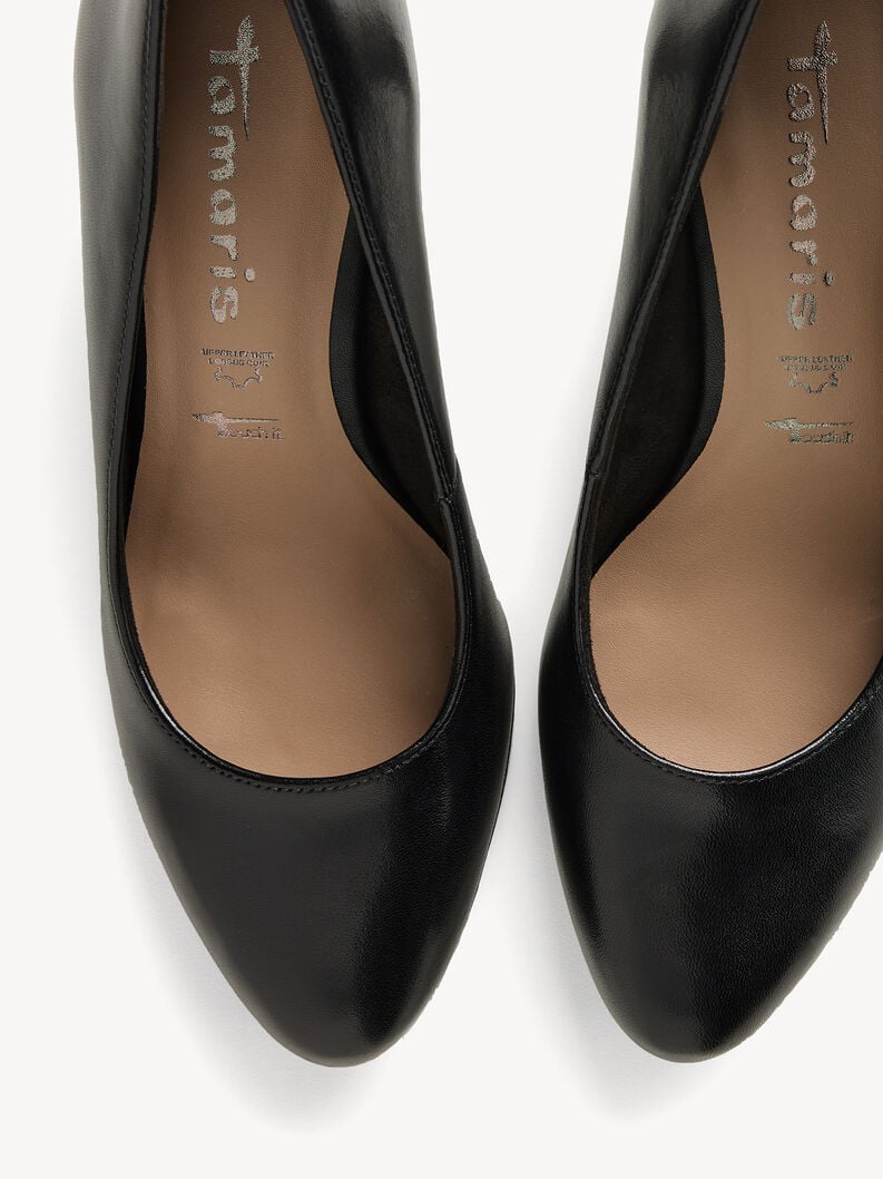 Tamaris Lederpumps - Schwarz