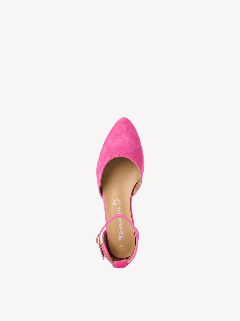 Tamaris Lederballerina - Pink
