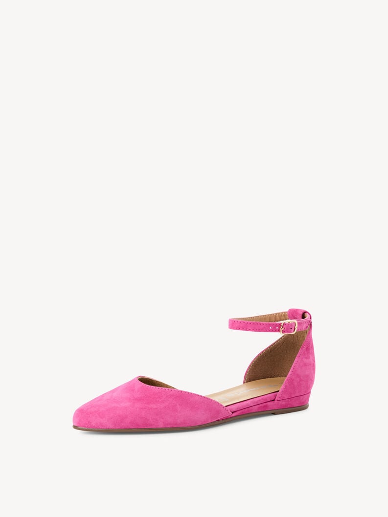 Tamaris Lederballerina - Pink