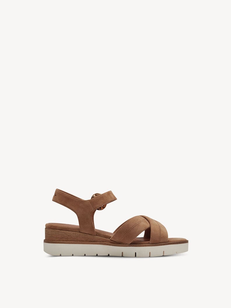 Tamaris Ledersandalette - Braun