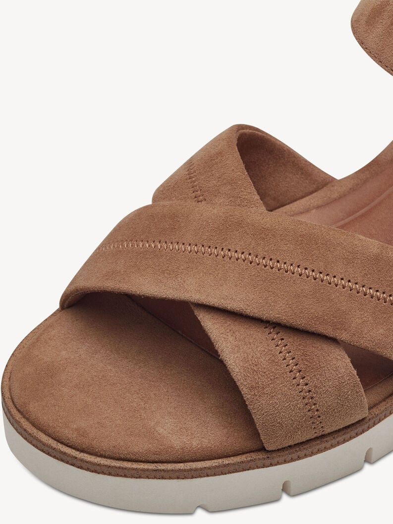 Tamaris Ledersandalette - Braun