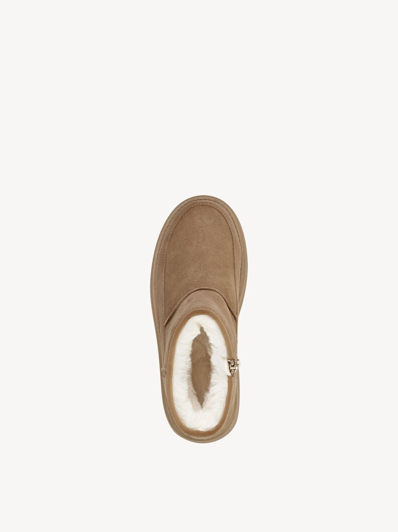 Tamaris Lederstiefelette - Braun Warmfutter
