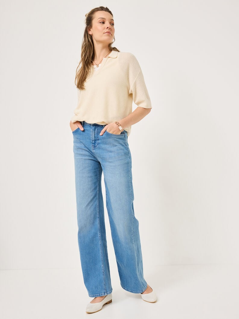 Tamaris Polo Sweater - Beige