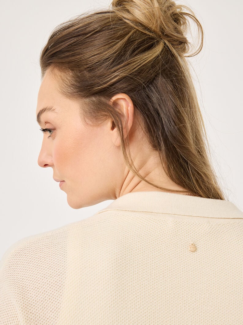 Tamaris Polo Sweater - Beige