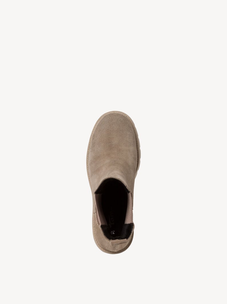 Tamaris Leder Chelsea Boot - Beige