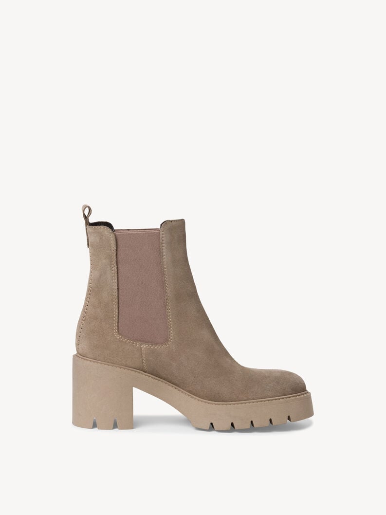 Tamaris Leder Chelsea Boot - Beige