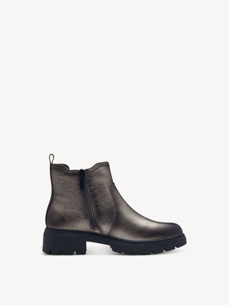 Tamaris Chelsea Boot - Metallic