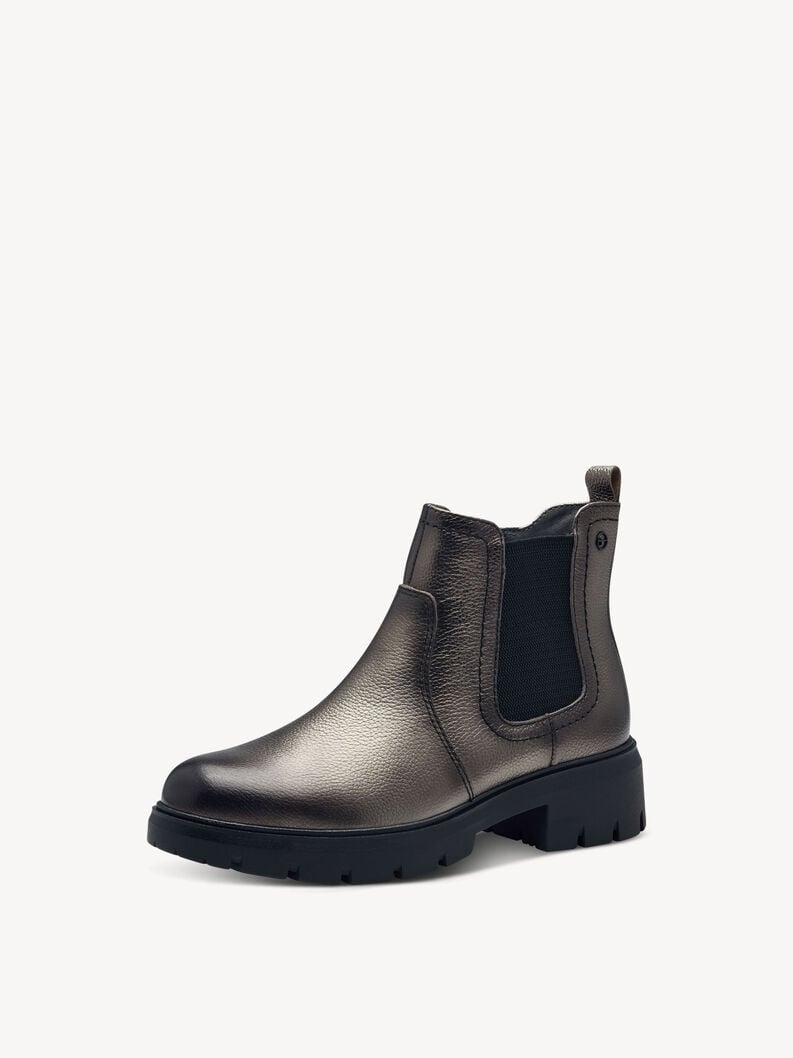 Tamaris Chelsea Boot - Metallic