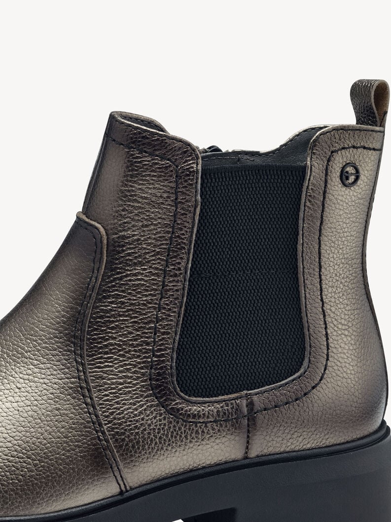 Tamaris Chelsea Boot - Metallic
