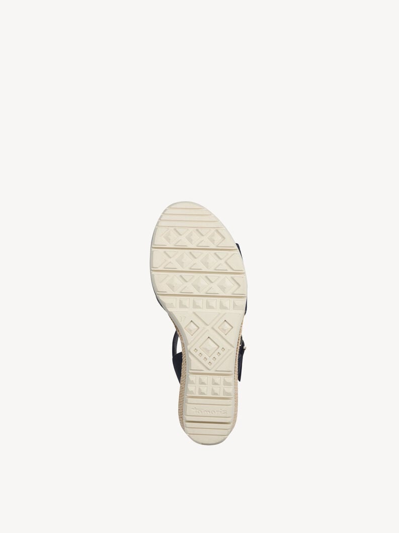 Tamaris Ledersandalette - Blau