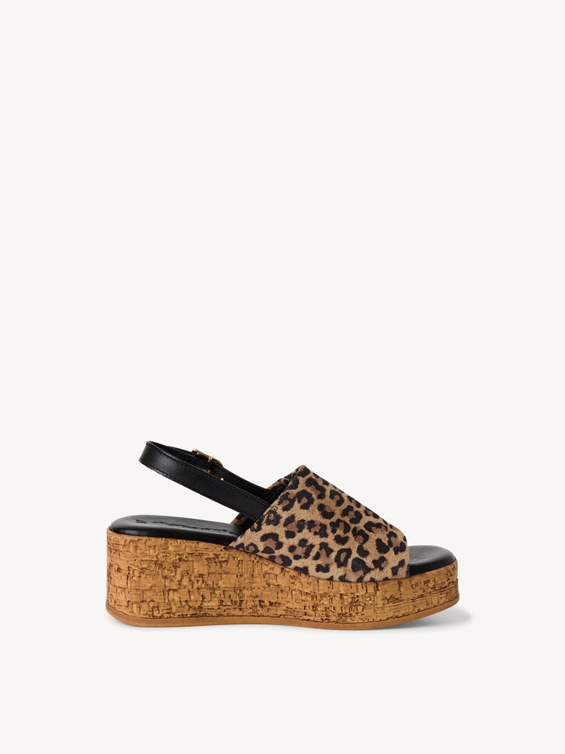 Tamaris Ledersandalette - Braun